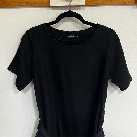 Niche Linen Amelia Linen Midi Dress - Picture 4 of 13